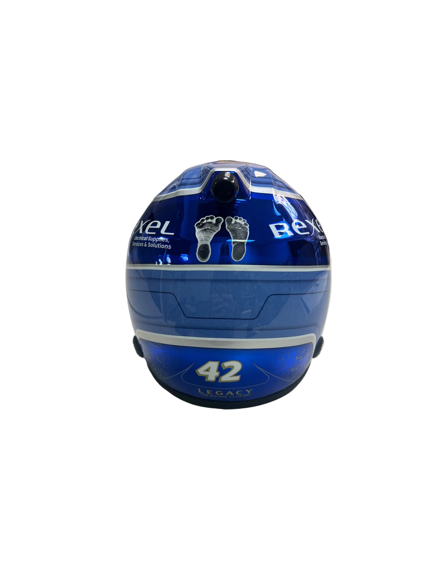 MINI HELMET - No. 42 JOHN HUNTER NEMECHEK