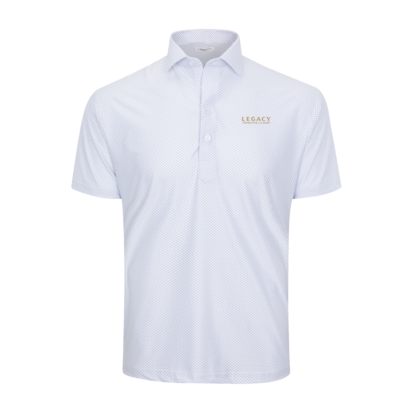 LEGACY MOTOR CLUB x Collars & Co. Featherweight Flex Polo Pulse