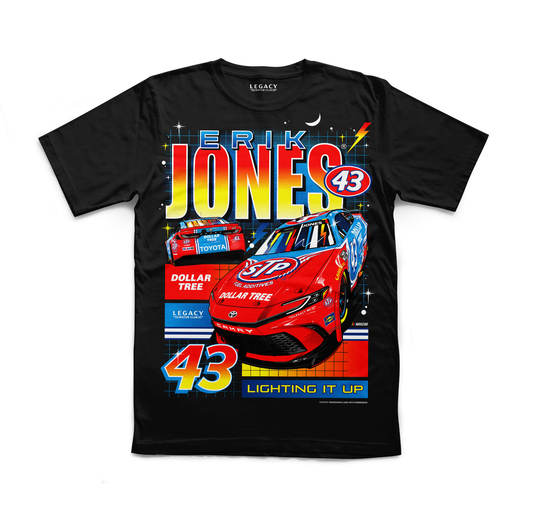 ERIK JONES "LIGHTING IT UP" NO. 43 DOLLAR TREE /STP TEE