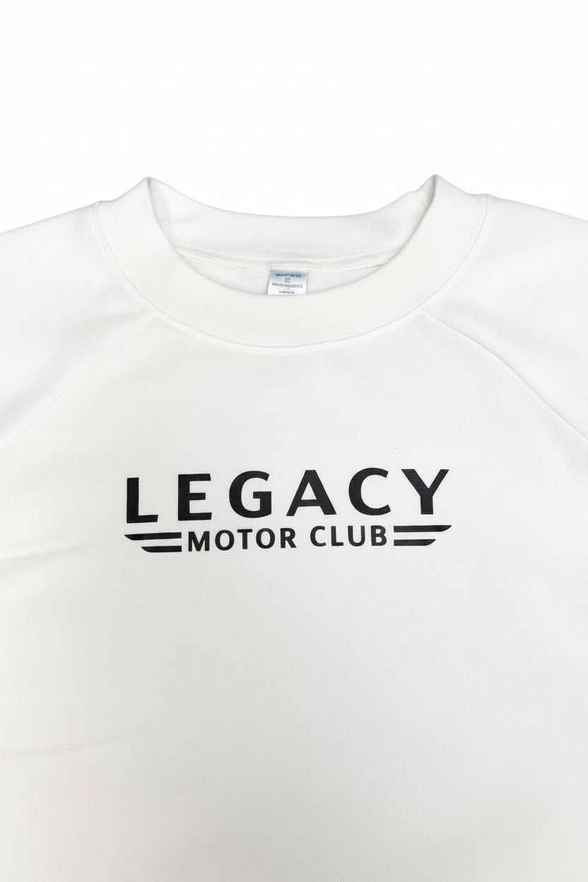 LEGACY MOTOR CLUB BELLA CANVAS CROP CREWNECK SWEATSHIRT