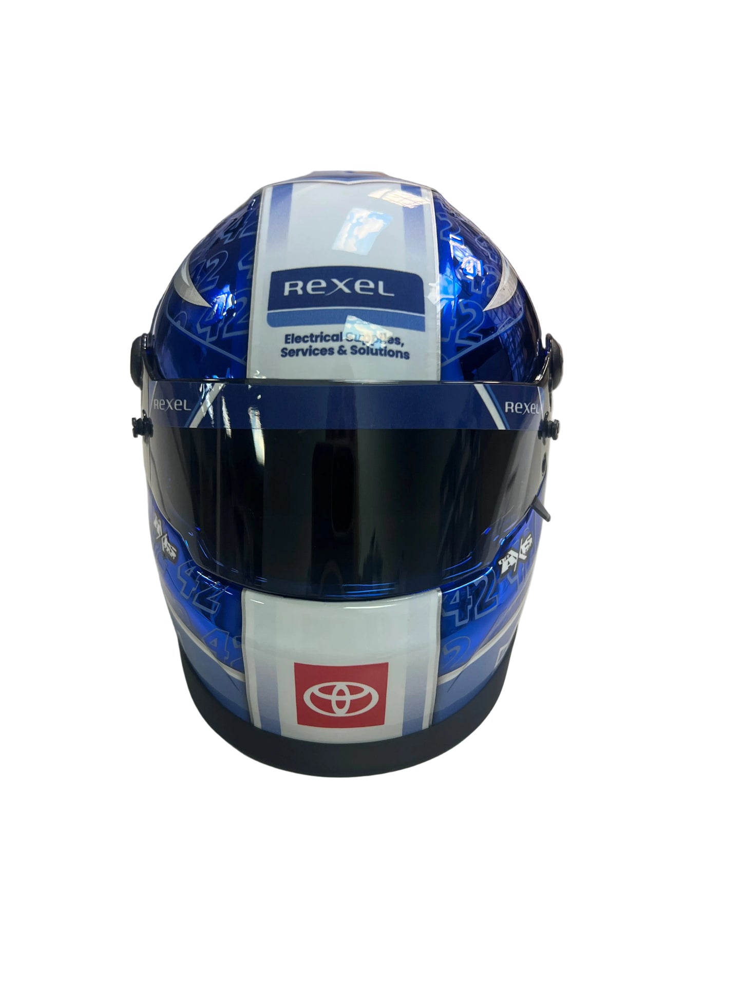 MINI HELMET - No. 42 JOHN HUNTER NEMECHEK