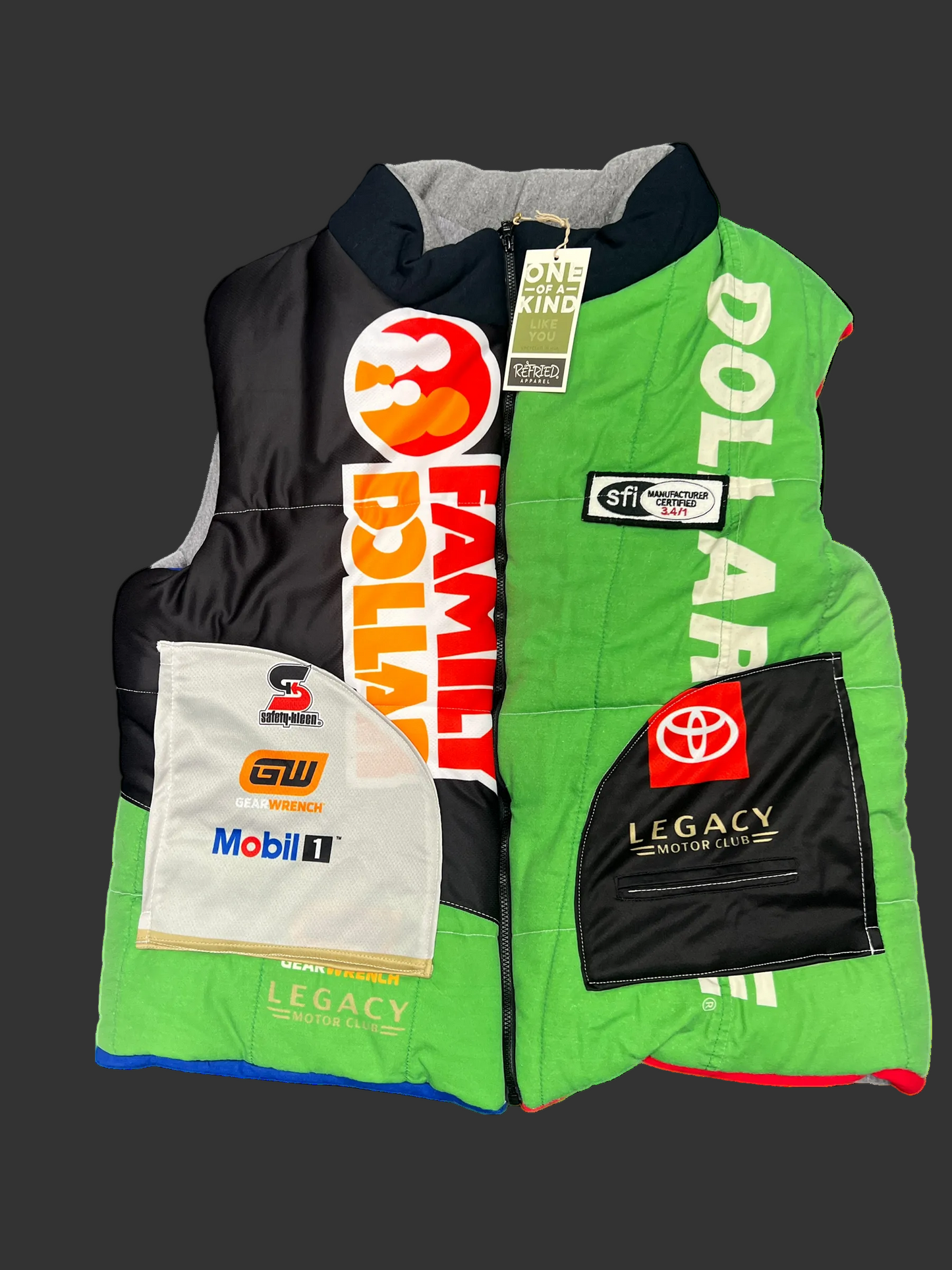 REFRIED COLLAB UNISEX PUFFER VEST