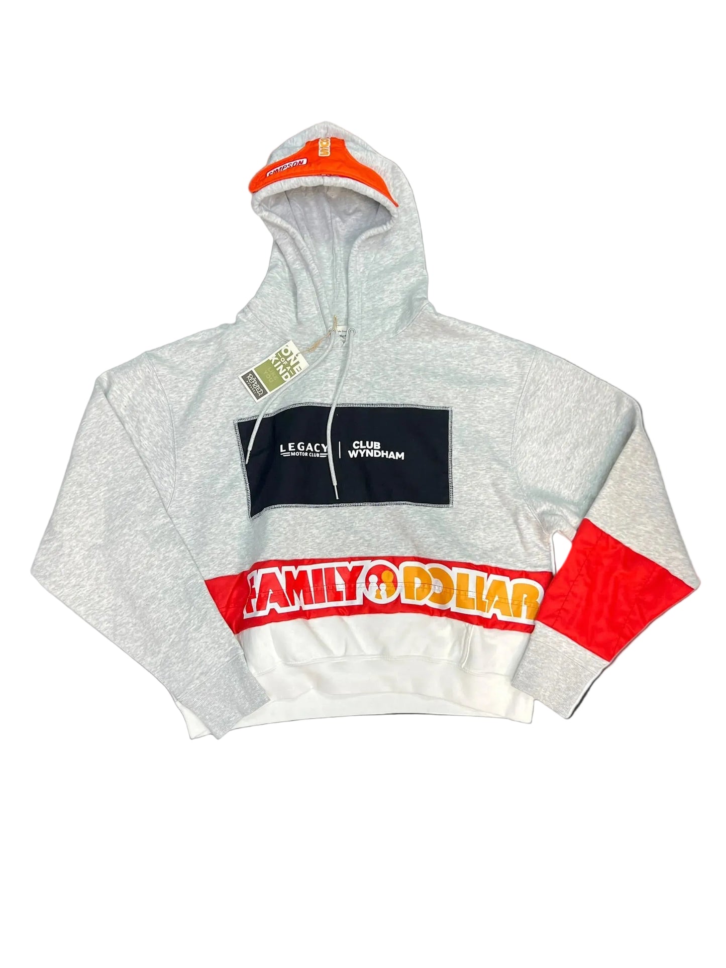 REFRIED COLLAB CROPPED HOODED SWEATSHIRT