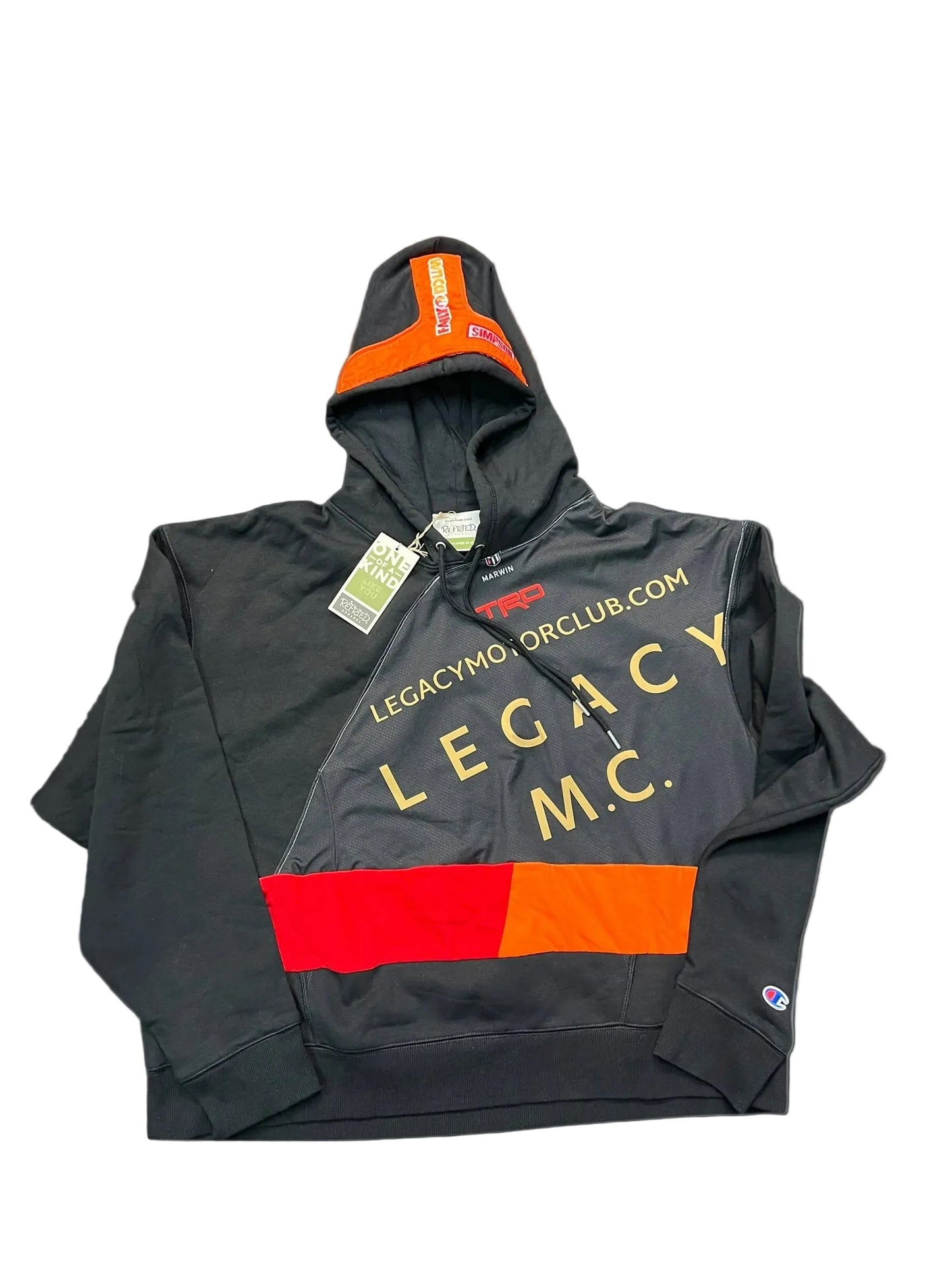 REFRIED COLLAB CROPPED HOODED SWEATSHIRT