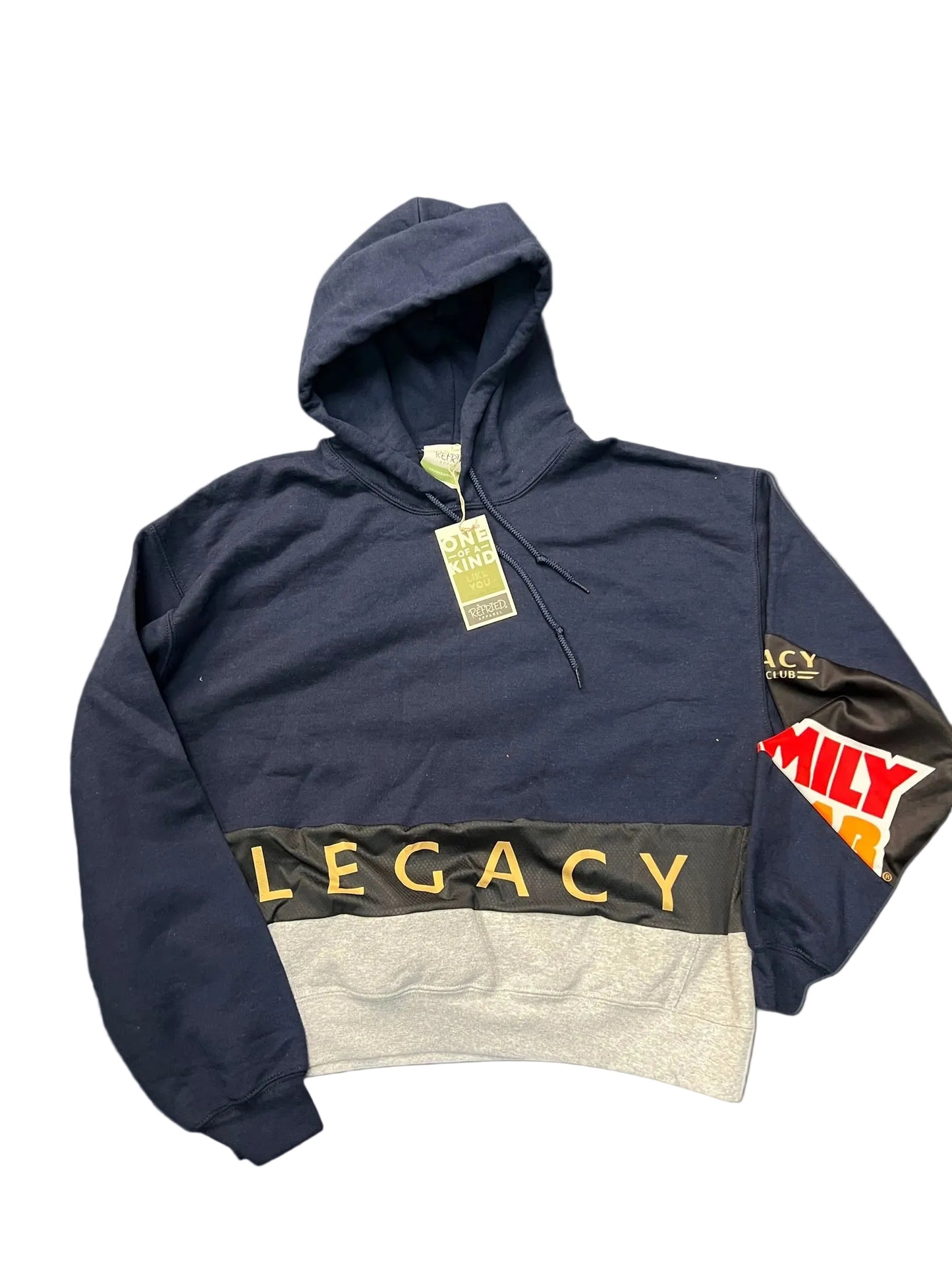 REFRIED COLLAB CROPPED HOODED SWEATSHIRT