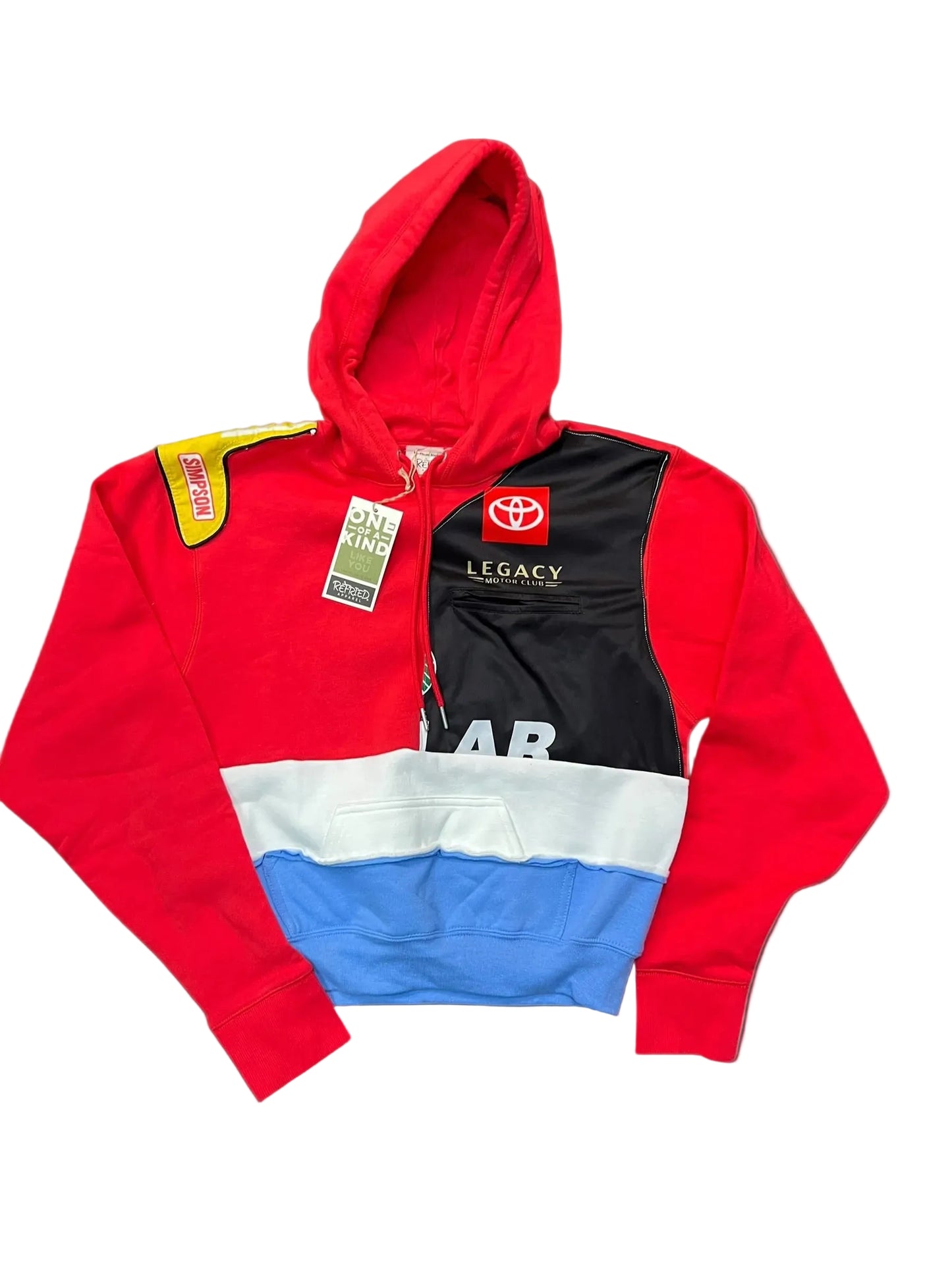 REFRIED COLLAB CROPPED HOODED SWEATSHIRT