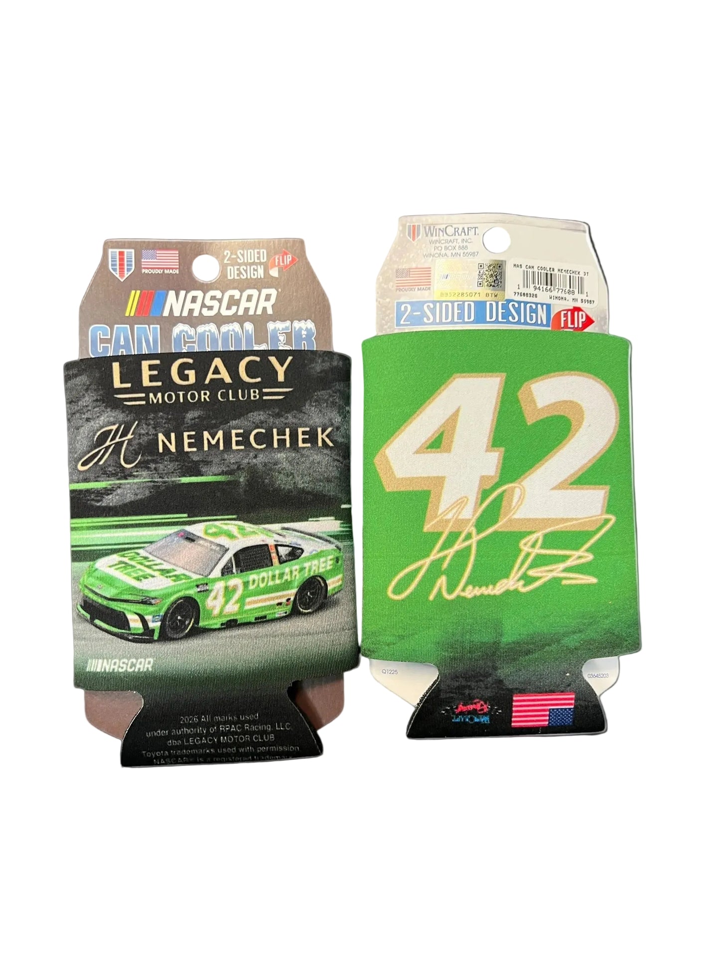 JOHN HUNTER NEMECHEK No. 42 CAN KOOZIE