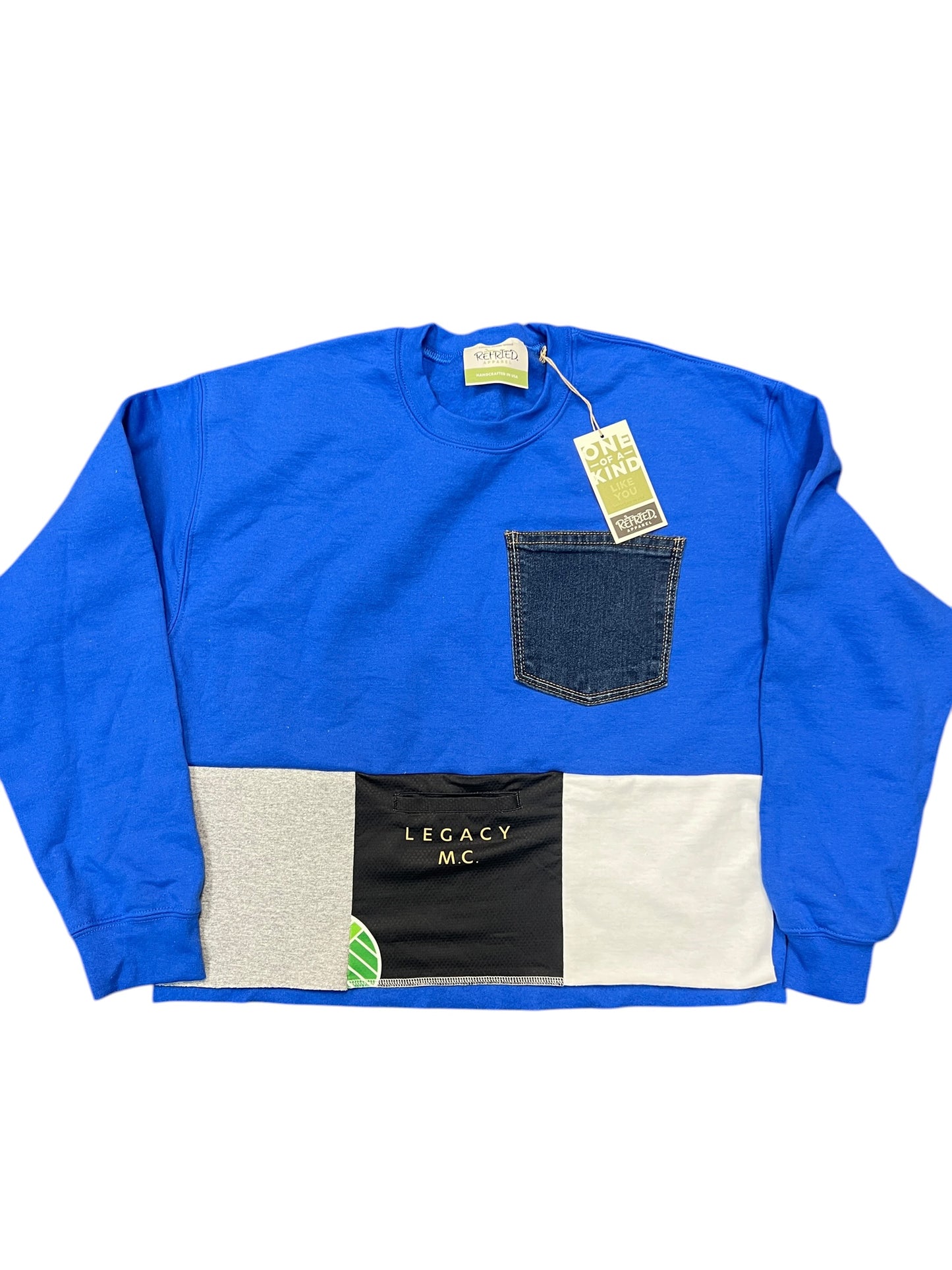 REFRIED CREW CROP SWEATSHIRT