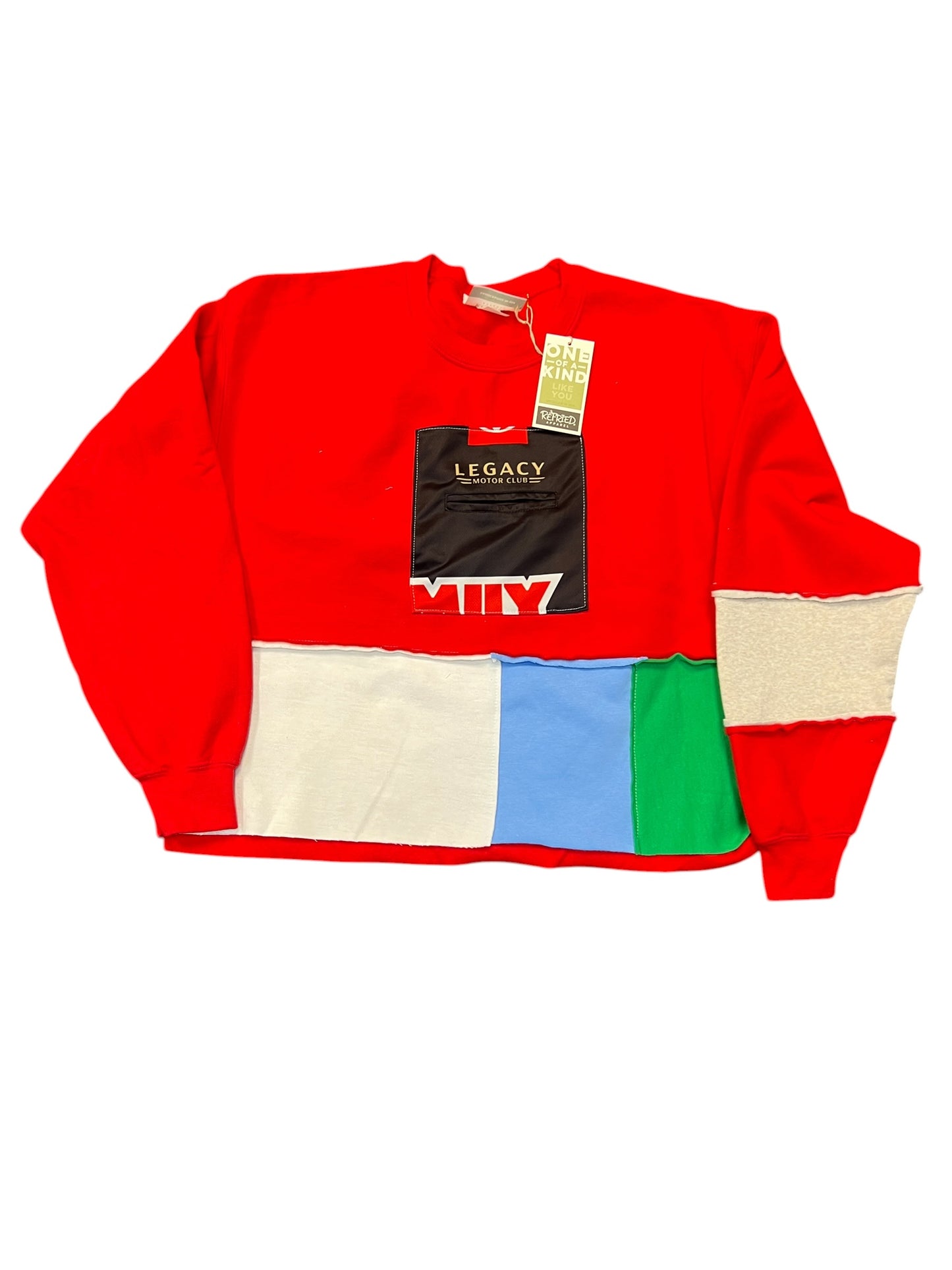 REFRIED CREW CROP SWEATSHIRT