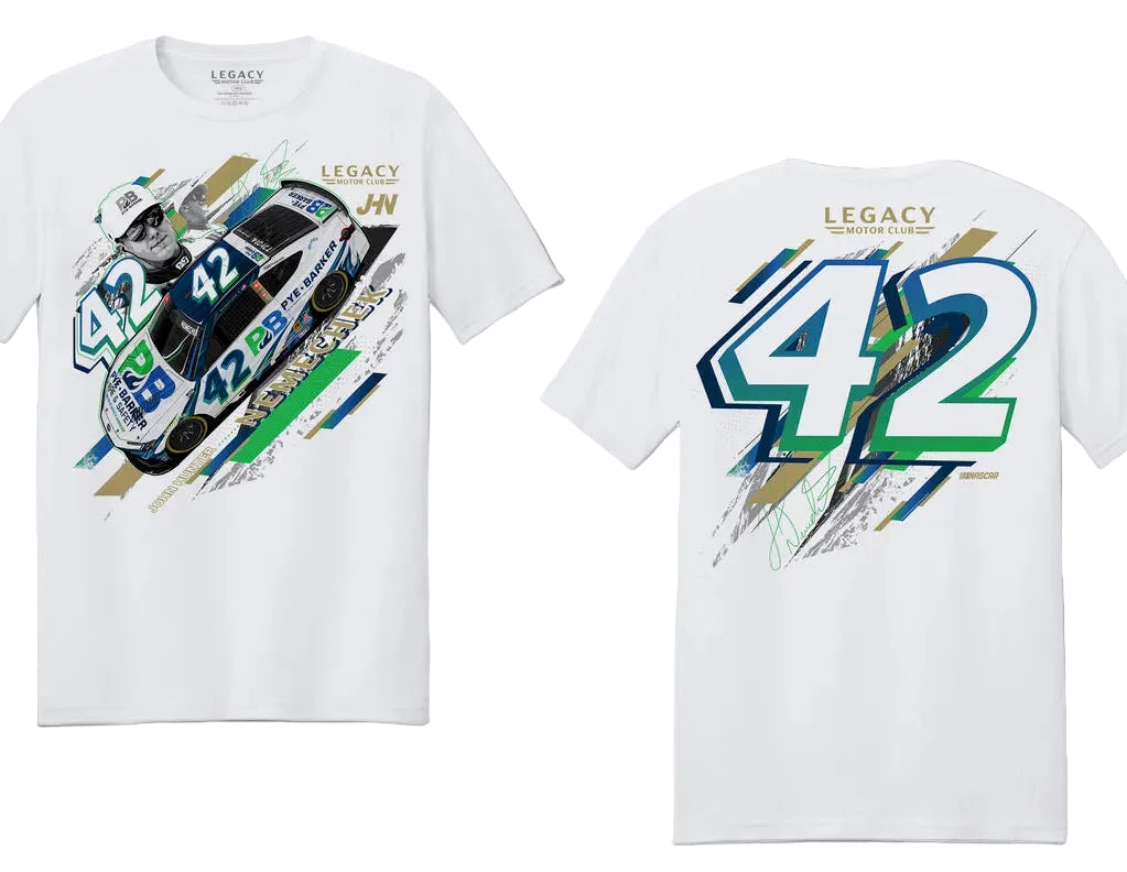 JOHN HUNTER NEMECHEK 2026 NO. 42 PYE-BARKER FIRE & SAFETY TEE