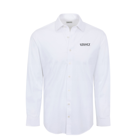 LEGACY MOTOR CLUB x Collars & Co. Apex Performance Dress Shirt White