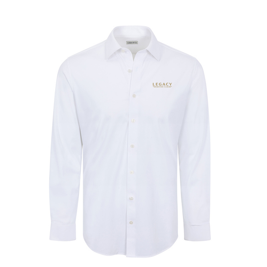 LEGACY MOTOR CLUB x Collars & Co. Apex Performance Dress Shirt White