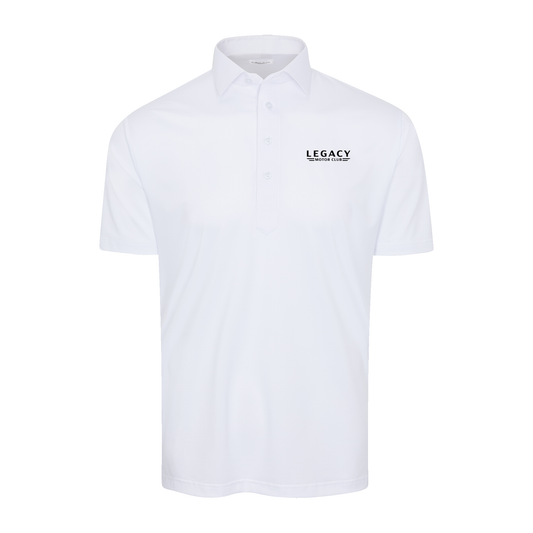 LEGACY MOTOR CLUB x Collars & Co. Semi-Spread Collar Polo White