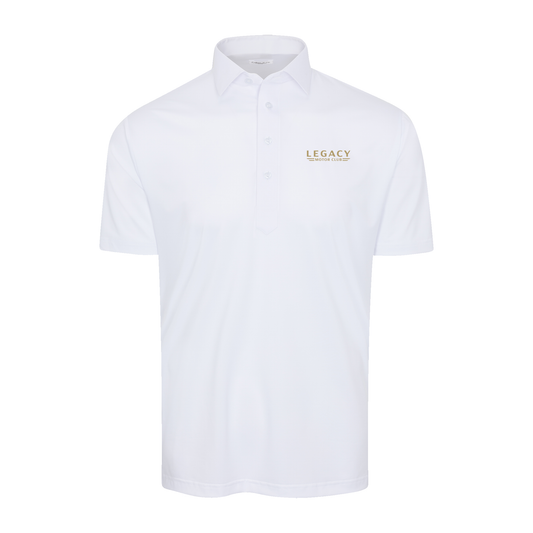 LEGACY MOTOR CLUB x Collars & Co. Semi-Spread Collar Polo White