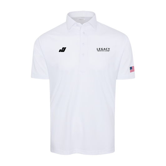 LEGACY MOTOR CLUB x Collars & Co. Semi-Spread Collar Polo White