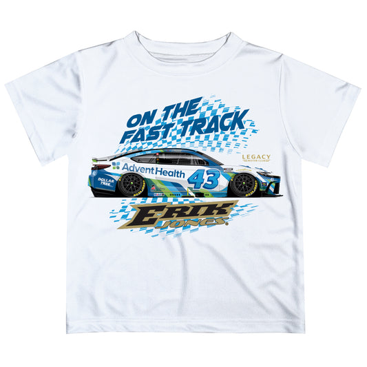 ERIK JONES "ON THE FAST TRACK" YOUTH TEE
