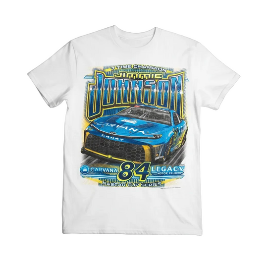 JIMMIE JOHNSON 2026 7-TIME CHAMPION No. 84 CARVANA TEE