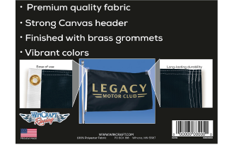 LEGACY MC 3x5 FLAG
