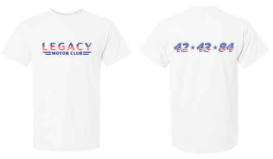 PATRIOTIC LEGACY MOTOR CLUB 42-43-84 TEE