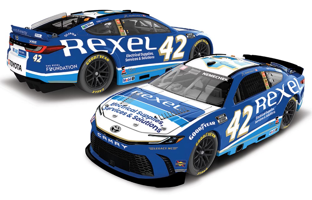 JOHN HUNTER NEMECHEK 2026 REXEL 1:24 STANDARD DIECAST